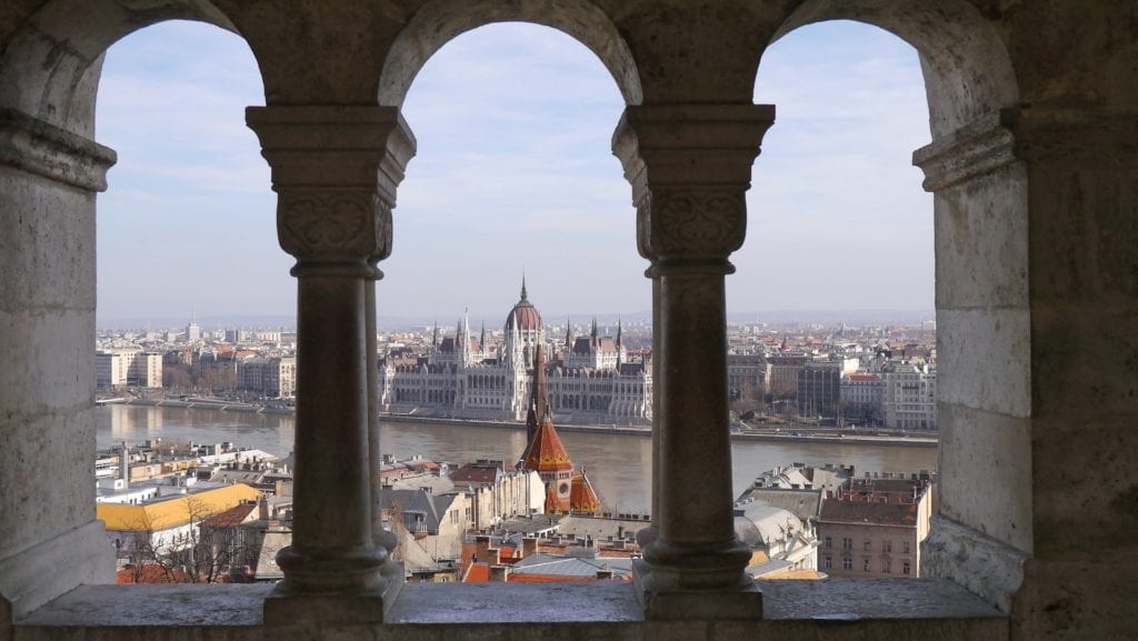 Weekend in Budapest: Views of Pest from Fisherman's Bastian