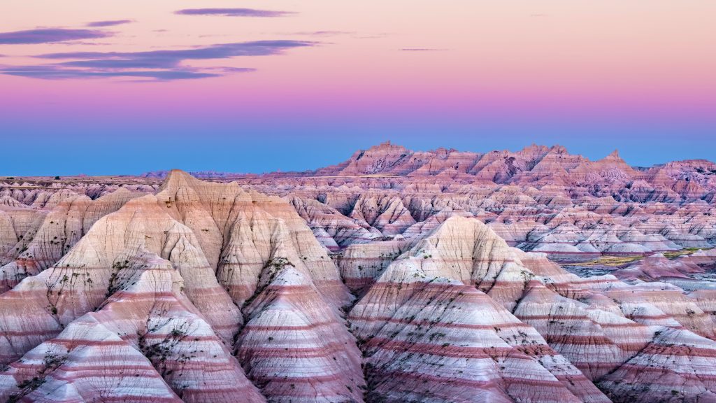 Camping Destination: Badlands National Park, South Dakota